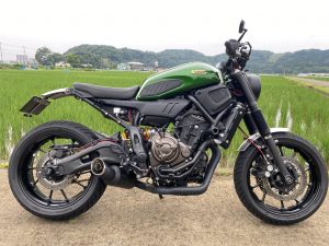 XSR700 マフラー