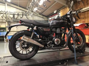 DLIVE『ストリートライン スリップオンマフラー』HONDA GB350S用 開発