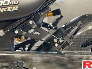 NSR250R\u003cMC21\u003e用　純正　タンデムステップ・サイレンサーステーバイク